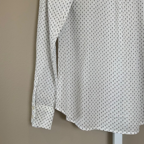 RVCA Cross Printed Button-up Blouse - Picture 14 of 16